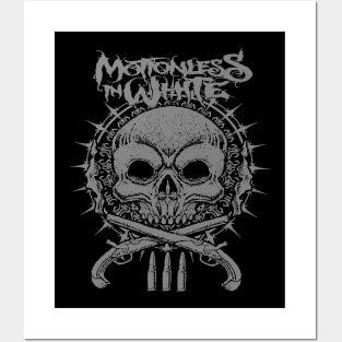 motionless in white grey Posters and Art